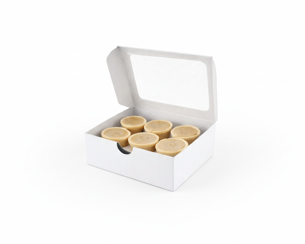 Boite de 6 cornets à l'érable